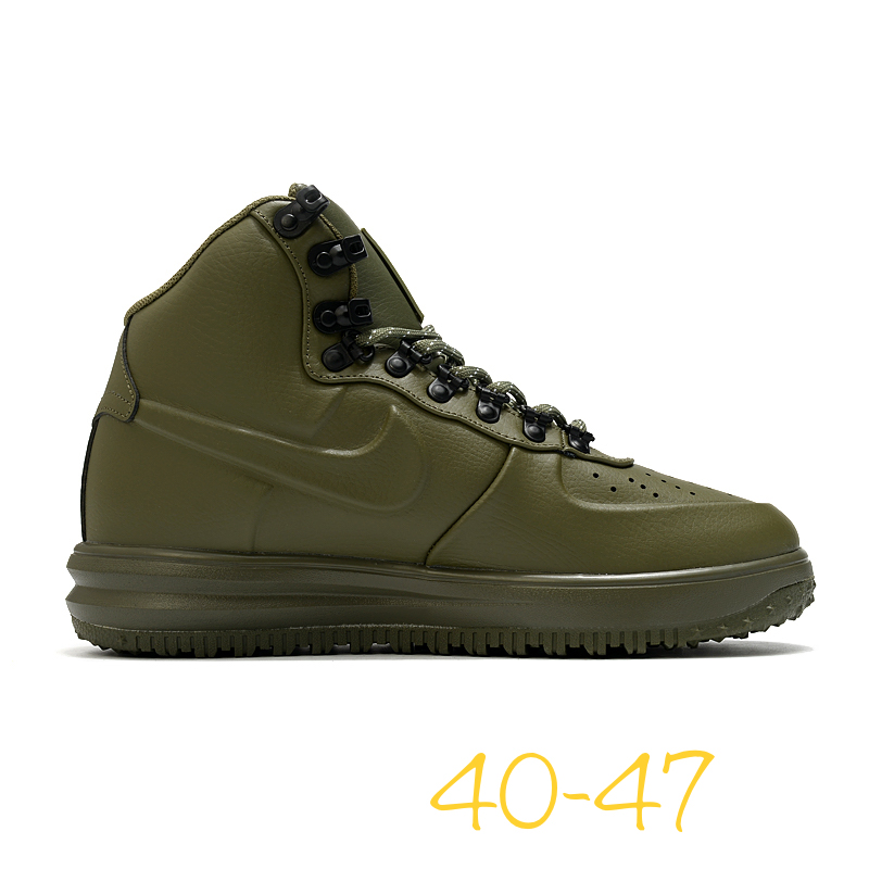 2020 Men Nike Air Force III High Green Black Shoes